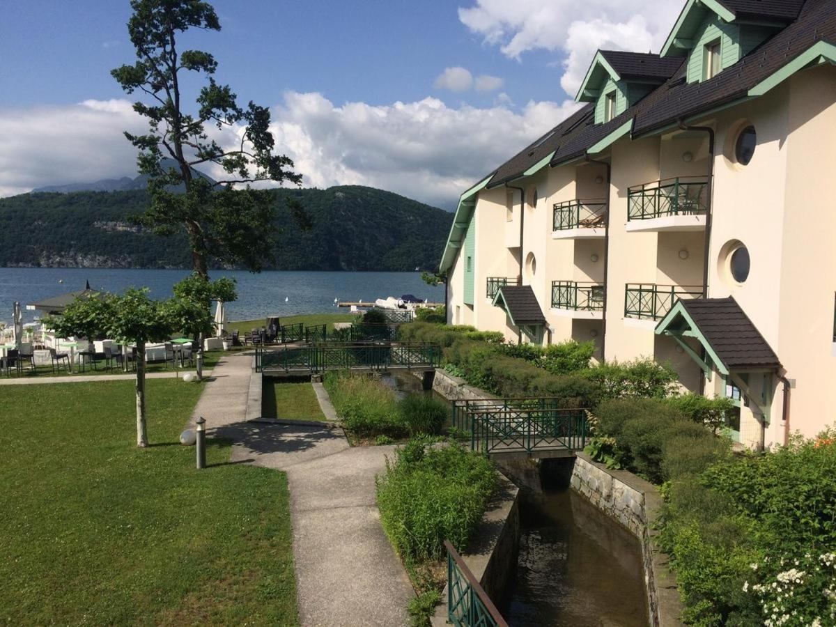 La Baie Des Voiles 3 Chambres 4 A 6 Personnes Au Bord Du Lac Plage Privee Duingt Εξωτερικό φωτογραφία