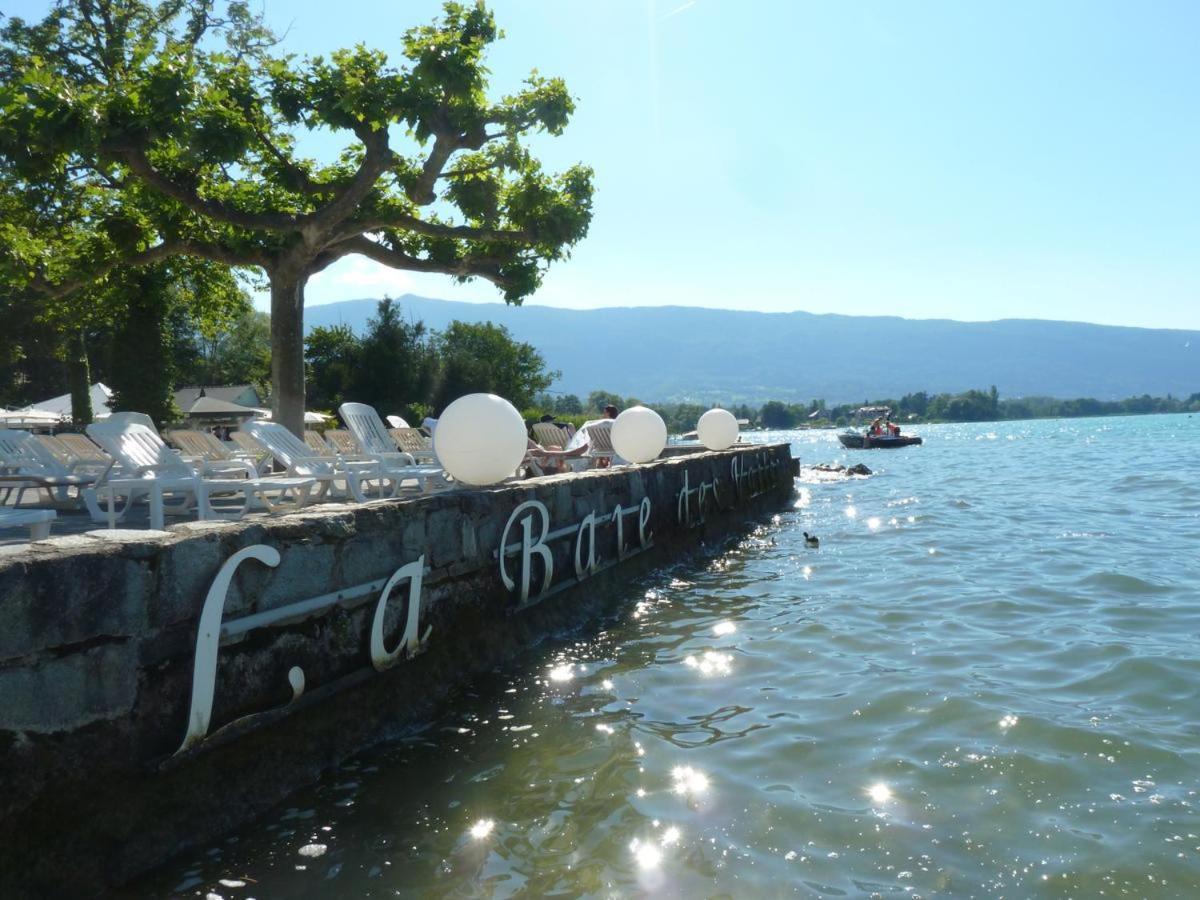 La Baie Des Voiles 3 Chambres 4 A 6 Personnes Au Bord Du Lac Plage Privee Duingt Εξωτερικό φωτογραφία